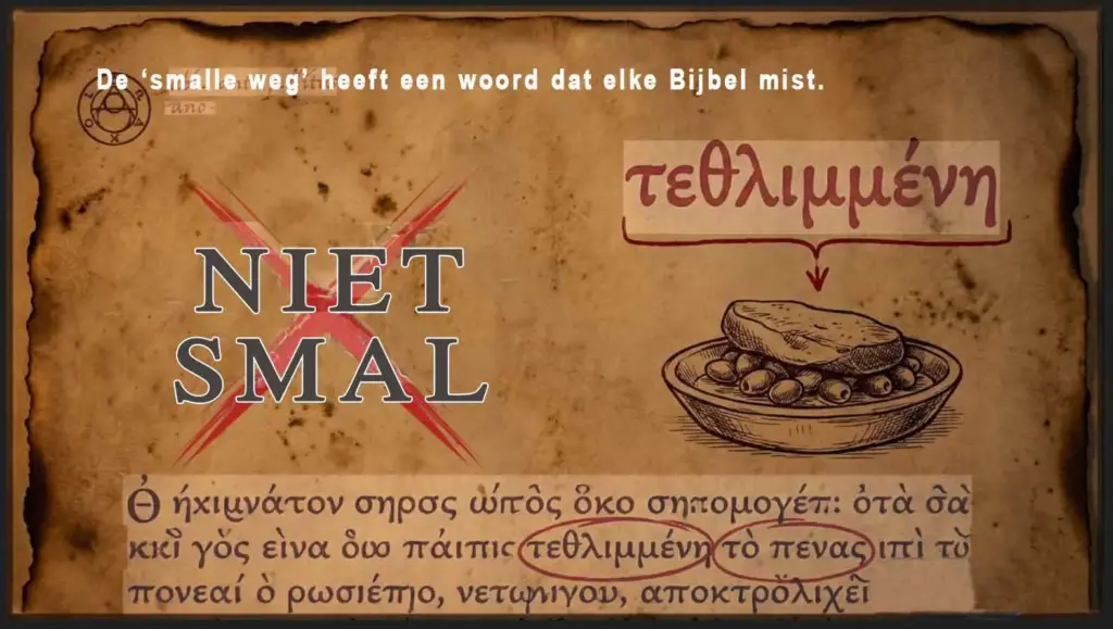 Waarom is de smalle weg zo moeilijk?